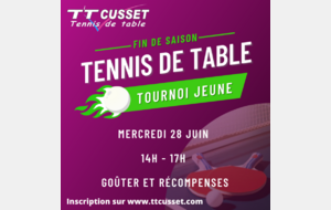 Tournoi jeune de fin de saison