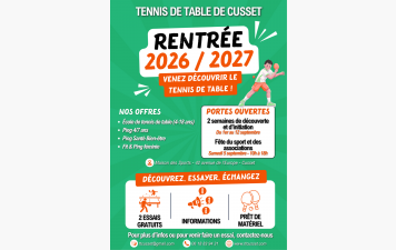 C'est la rentrée du TT Cusset