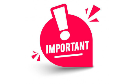 Suspension des entrainements du jeudi 20 au samedi 22 juin